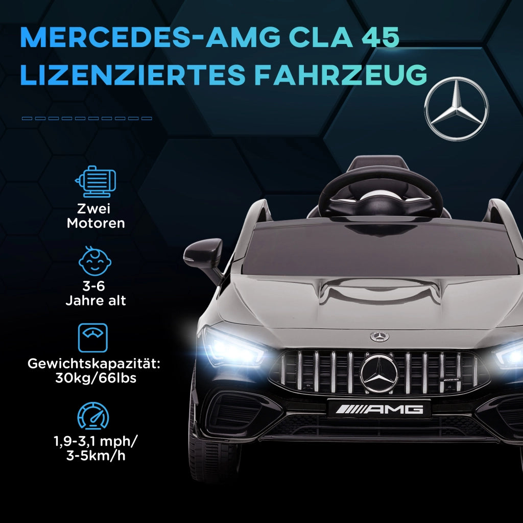 Auto elettrica per bambini telecomandata ¨C Minimal ¨C Nero