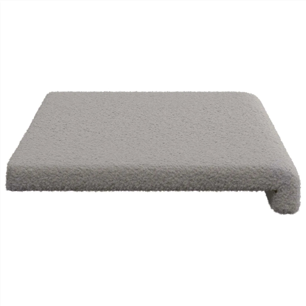 Cuscino per panchina Tessuto Sherpa Grigio Chiaro 42043303
