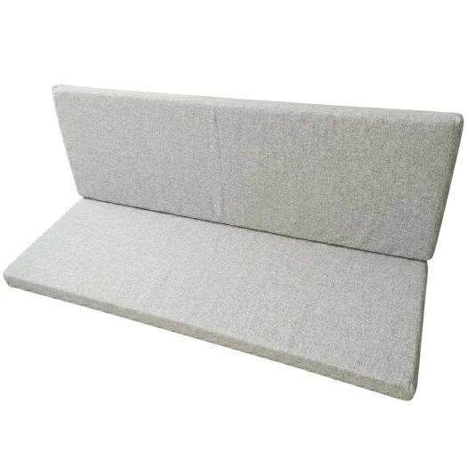 CUSCINO DONDOLO SEDUTA E SCHIENALE SFODERABILE 3 POSTI MAX LISO GRIS GRIGIO CHI