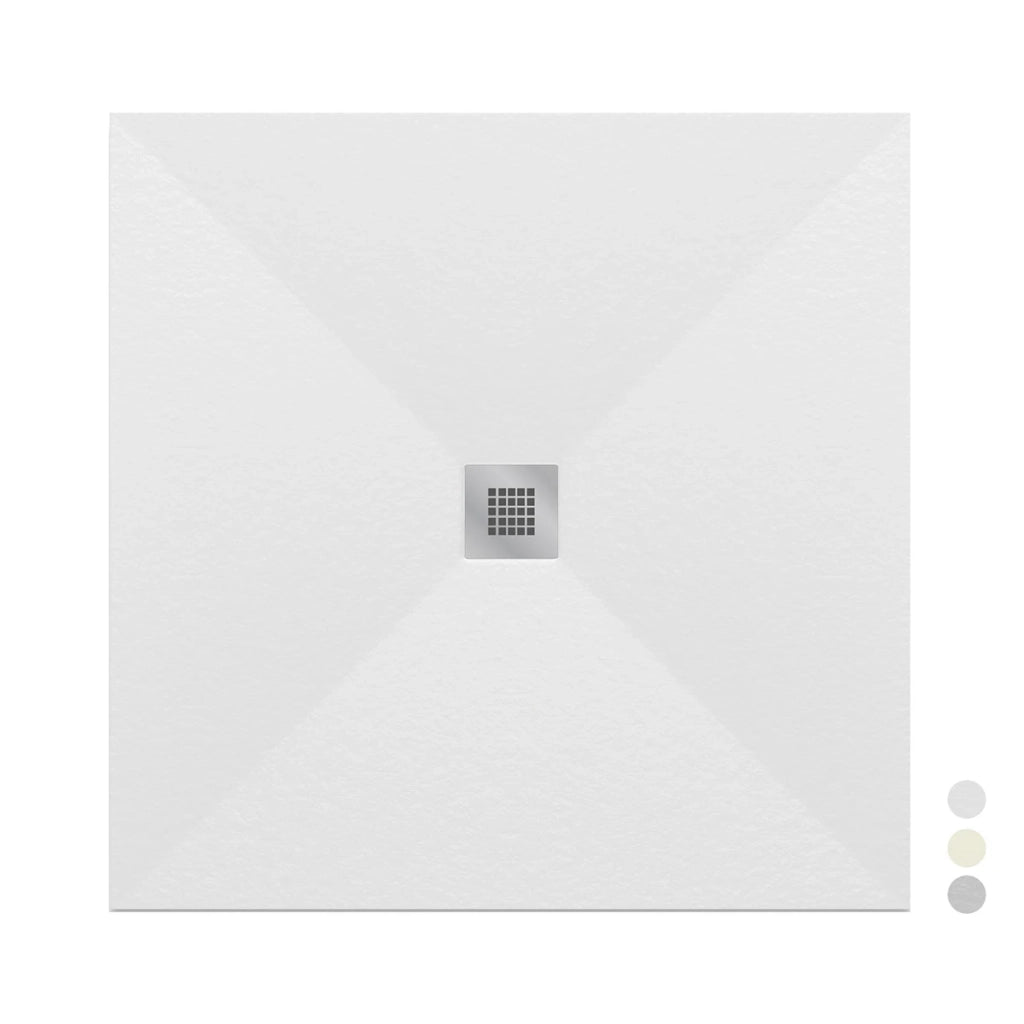 Piatto doccia BLISS quadro LINPH Grigio 70x70