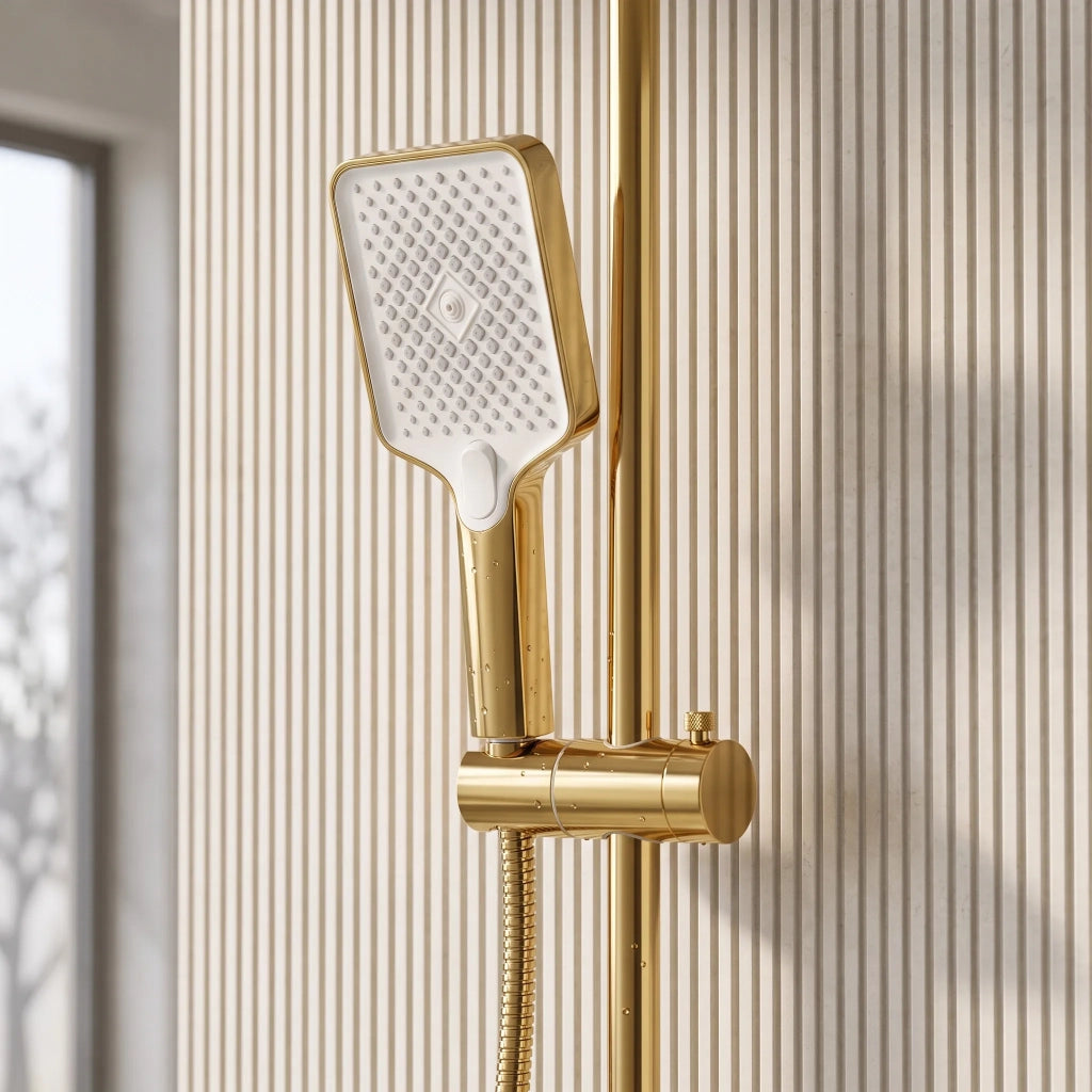 Doccia A Mano Rea Js-031 Gold