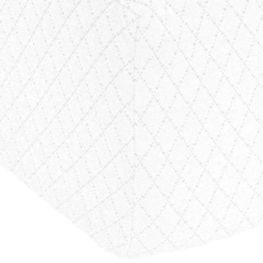Cuscino a Wedge Bianco 69 x 64 x 19 cm Schiuma Memory 42020204