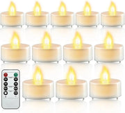 Led luce a led senza fiamma su batterie - 24 pezzi