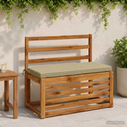 Cuscino per panchina SOEST 100% Poliestere Verde chiaro 948618