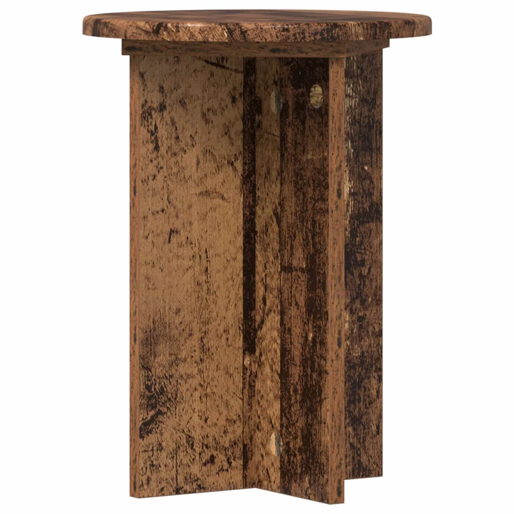 Supporto per piante 2 pcs Legno antico Ø29,5 x 40 cm 899742