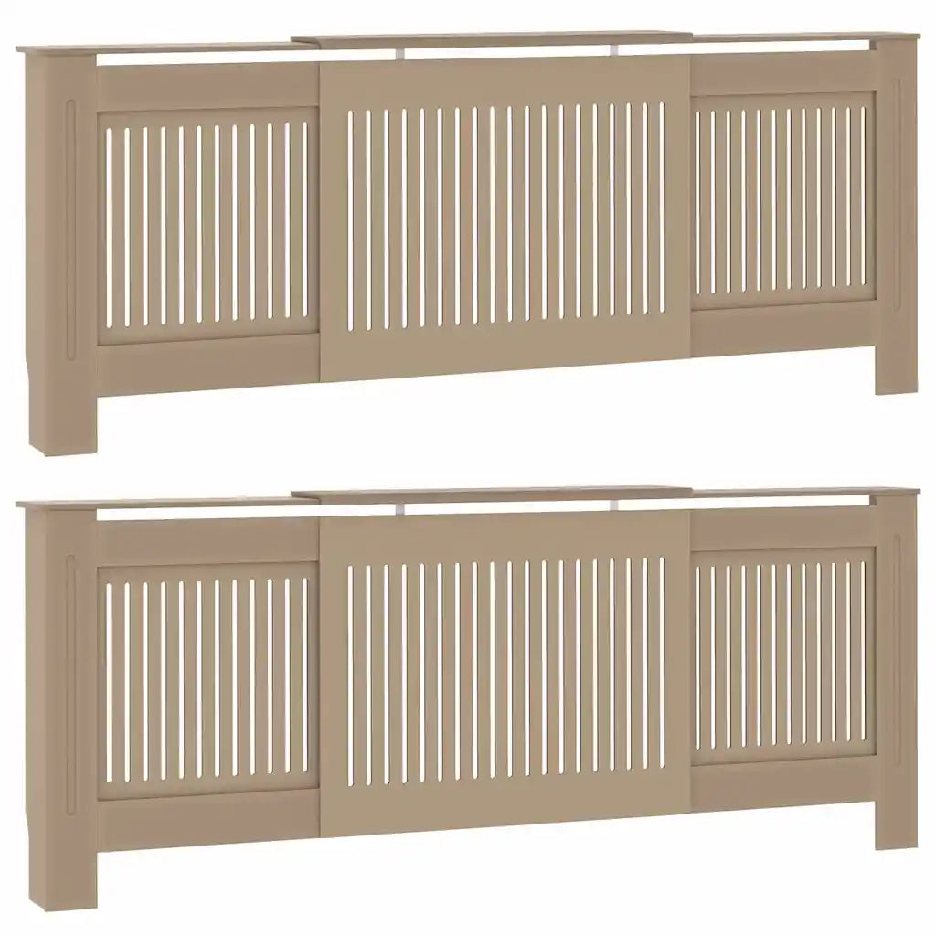 Copertura per radiatori 2 pcs Rovere Sonoma 205 x 20,5 x 81,5cm 3403240