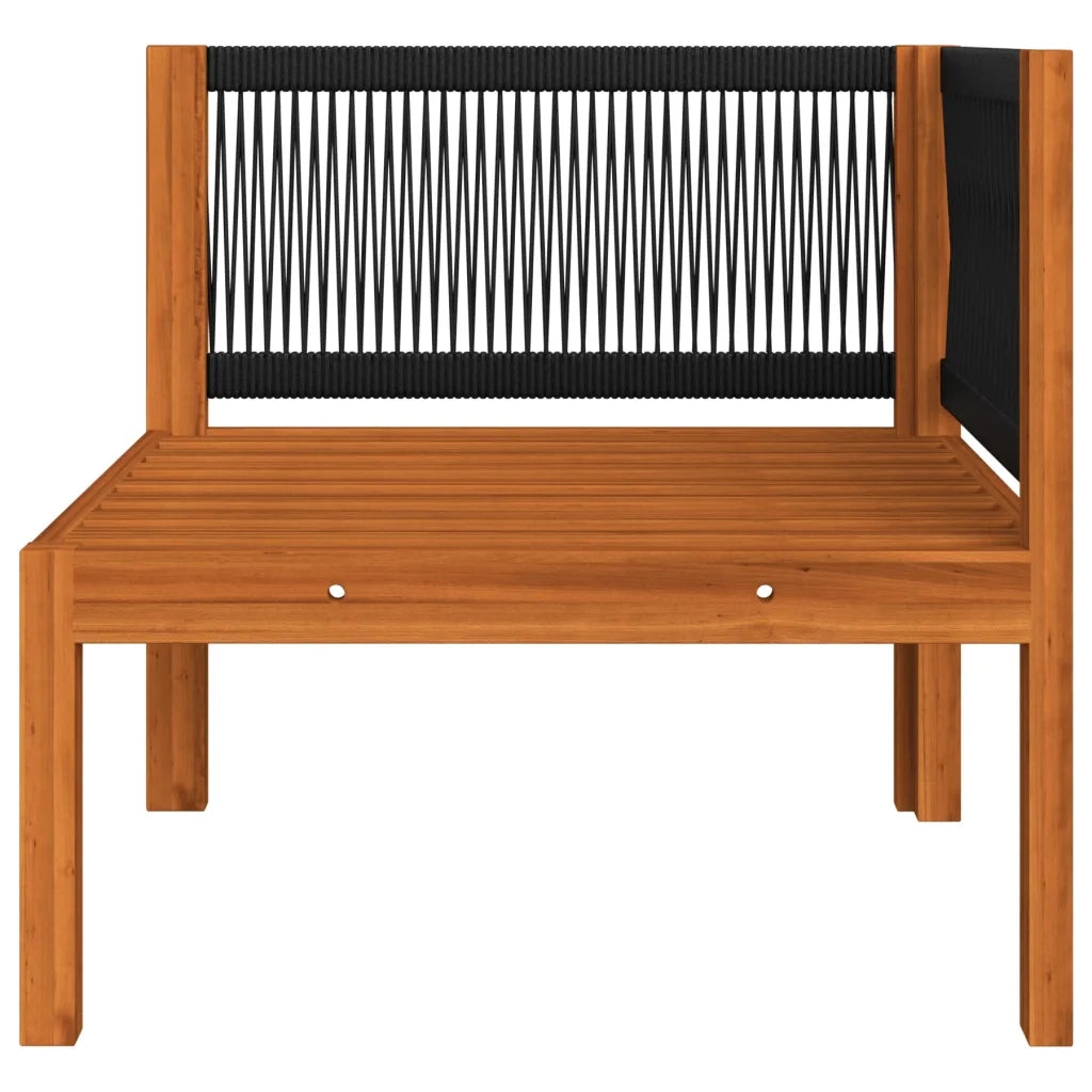 Set da giardino 6 pezzi con cuscini crema 63x63 cm 3057901