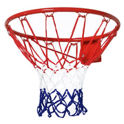 EasyComfort Canestro Basket da Muro in Ferro con Rete in Nylon per Esterno e Interno, Φ46cm