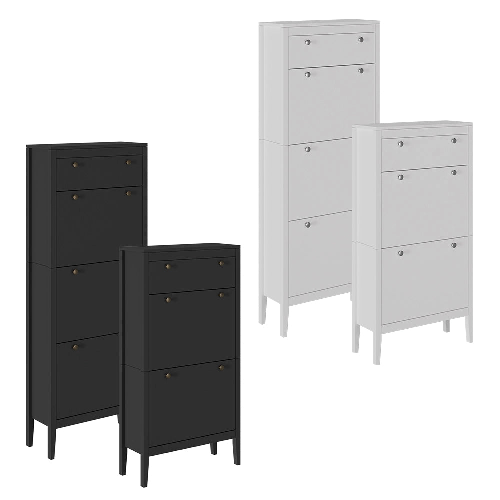 Vicco Mobile porta scarpe Bianco 60 x 115 cm