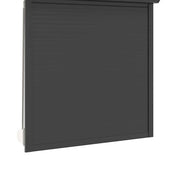 Persiana a rullo Antracite 130 x 140 cm Alluminio e poliuretano CFW8427314