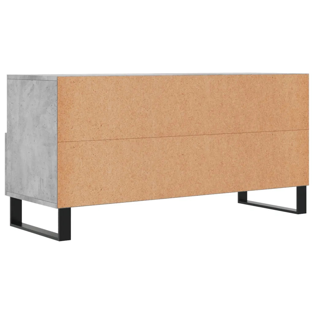 Mobile Porta TV-Mobile per TV-Credenza TV Grigio Cemento 102x36x50 cm Legno Multistrato 423080