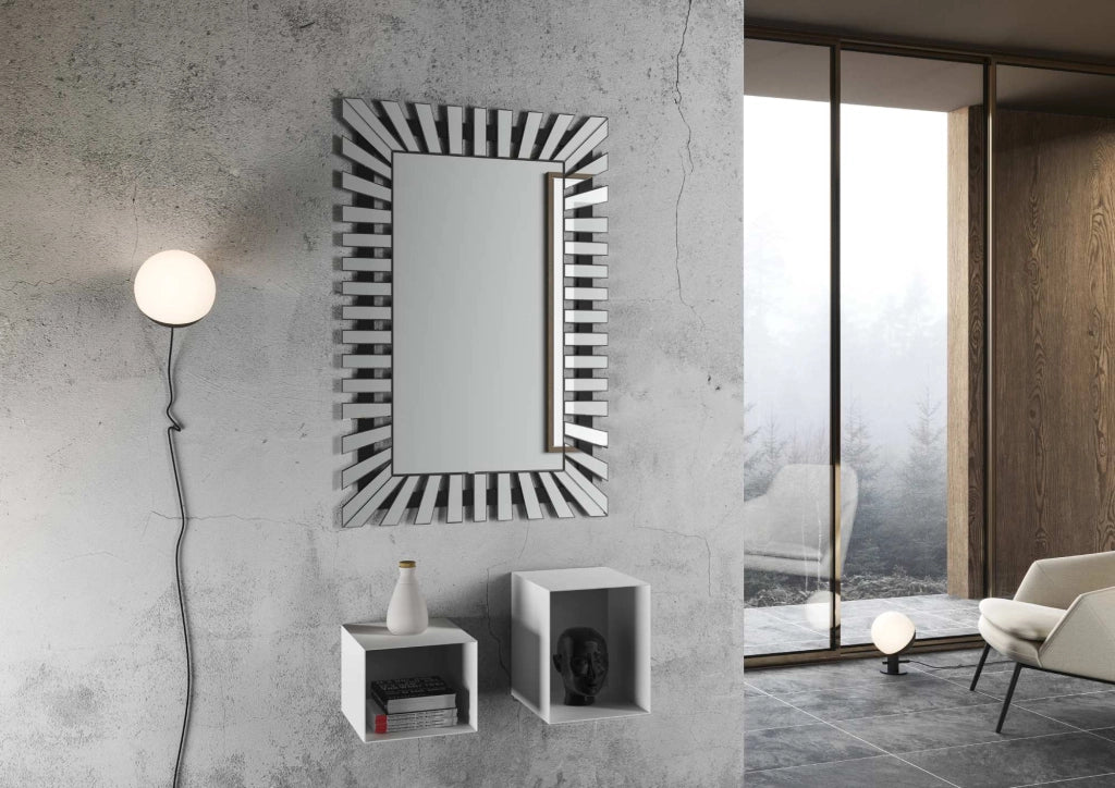 Specchio 80x120x2.5 cm Yenge Orizzontale Verticale
