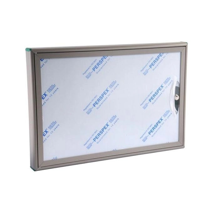 Silmec SB112 Bacheca Portavvisi Formato A3 55x37 cm Alluminio Fondo Magnetico Serratura Sicurezza 8 Magneti colore Bronzo Oro