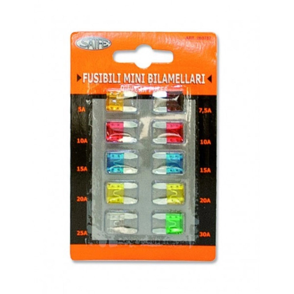 Fusibili Mini Bilama Set Da 10 Pezzi Rhutten - Rhutten
