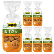Crich integrali biscotti frollini 6 sacchetti da 1 kg