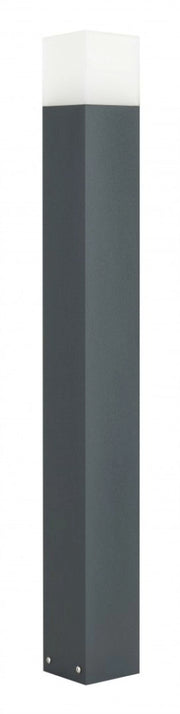 Paletto luce 100cm E27 grigio scuro IP44 SU-MA Cube