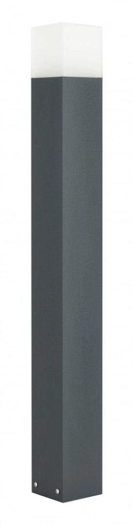 Paletto luce 100cm E27 grigio scuro IP44 SU-MA Cube
