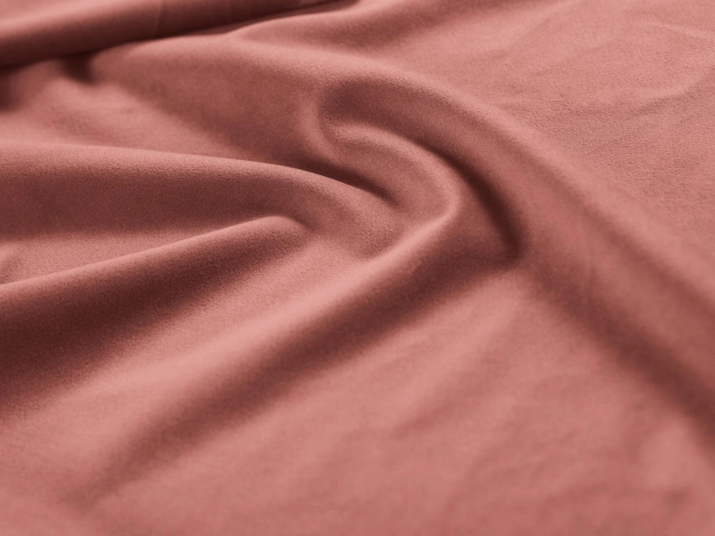Cosmopolitan Design - Divano panoramico "Bali" 7 posti in velluto rosa 