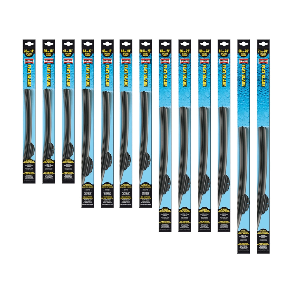 SPAZZOLA TERGICRISTALLO 'FLAT BLADE' art. 8885 - cm. 35  - AREXONS