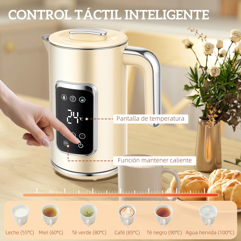 Tavolo da Pranzo con Tostapane e Bollitore ¨C Minimal ¨C Bianco