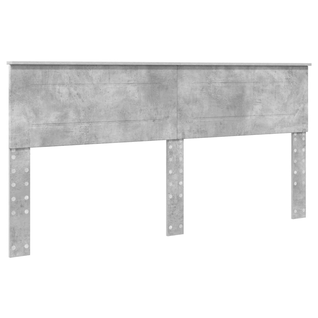 Testiera Grigio cemento Legno ingegnerizzato 888257