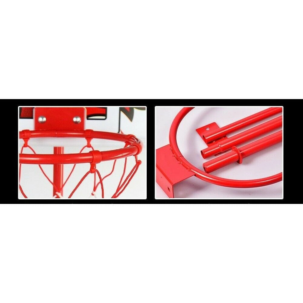 Trade Shop - Canestro Basket Per Bambini Con Tabellone Altezza Regolabile 75 - 155 Cm + Palla -