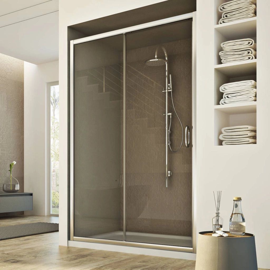 Porta Doccia 110CM H185 trasparente  mod. Replay 1 Anta
