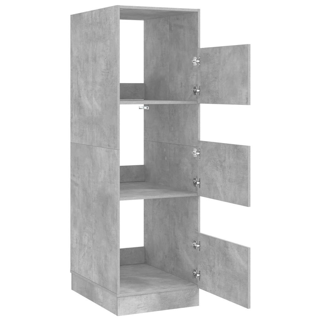 Mobile da lavanderia con porta Calcestruzzo 50 x 68 x 162 cm 3422795
