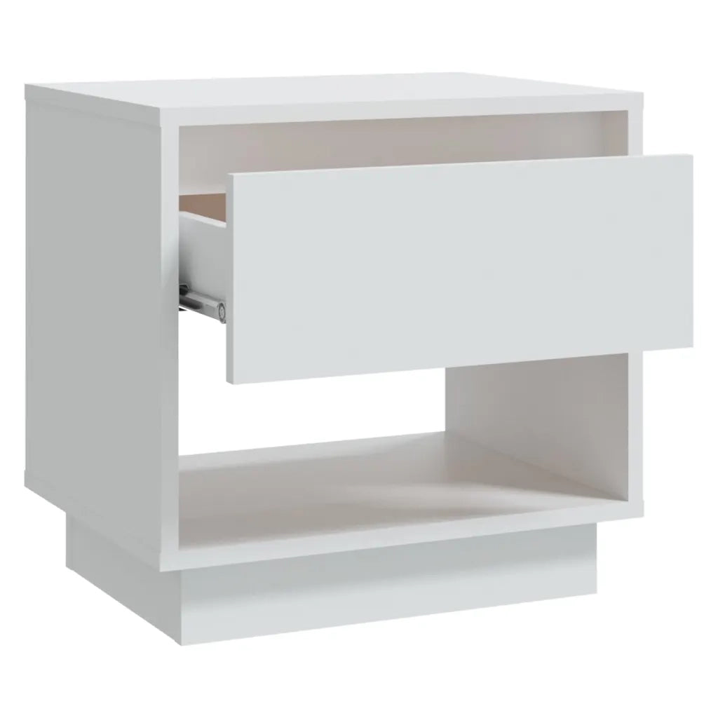 Comodini 2 pz Bianchi 45x34x44 cm in Truciolato 809513