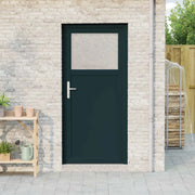 Porta d'ingresso laterale Antracite 88 x 198 cm PVC 3445752