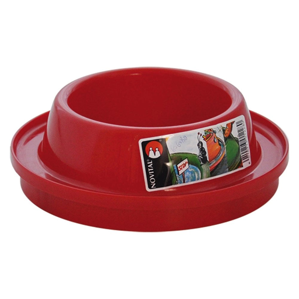 1pz ciotola per cane tonda lt. 1,25 - ã˜ cm. 13 cod:ferx.606086nlm