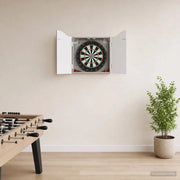 Armadio per Dartboard Grigio Cemento 56 x 12 x 63 cm 8006654