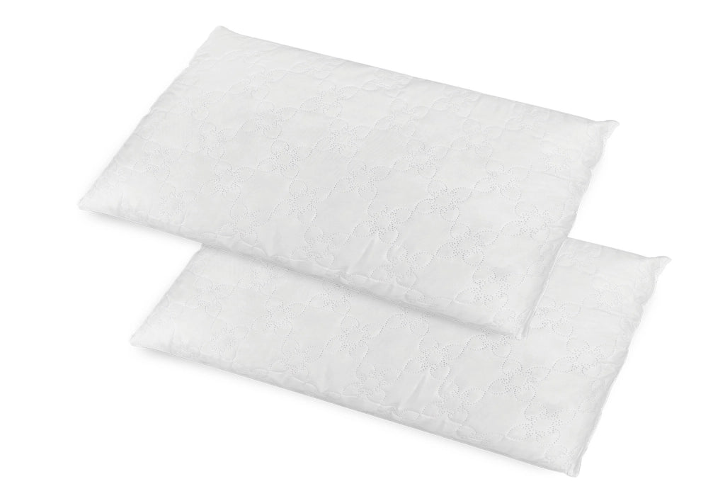 Coppia Cuscini 40x70 in fiocco di Memory Foam – Traspirante e Anallergico