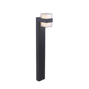 Paletto da giardino moderno LED 8W 3000K antracite