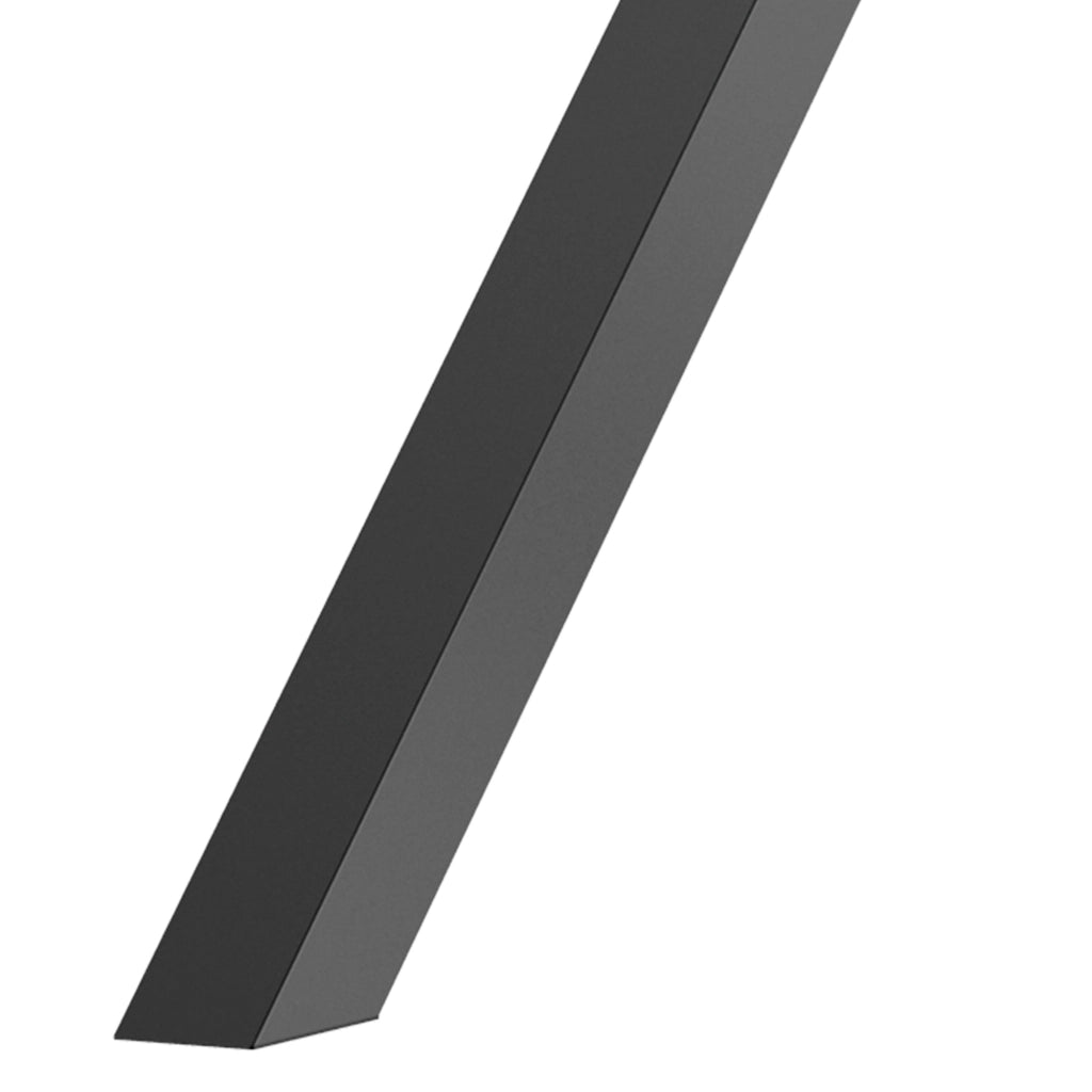 Tavolo ¨C Minimal ¨C Nero, Acciaio, 80x72