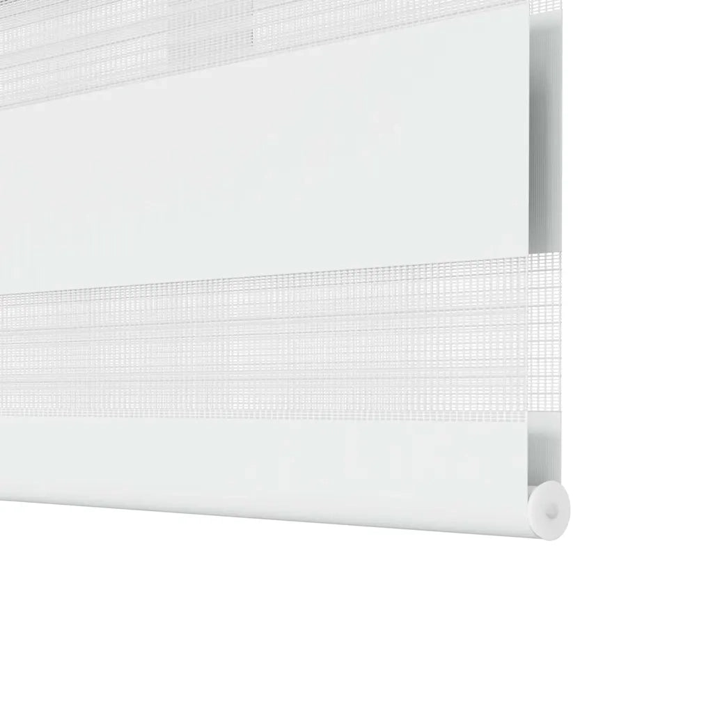 Tenda a rullo | Tenda avvolgibile zebra 40,9x100 cm Tessuto Larghezza 36,7 cm bianco