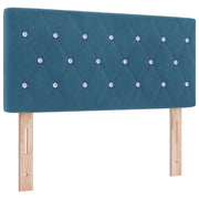 Testiera | Testata Blu Scuro 90 cm Velluto