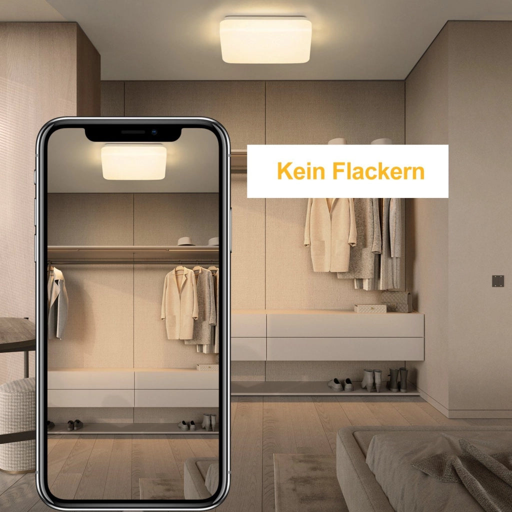 ZMH Lampada da soffitto LED piccola forma stella moderna per camera letto