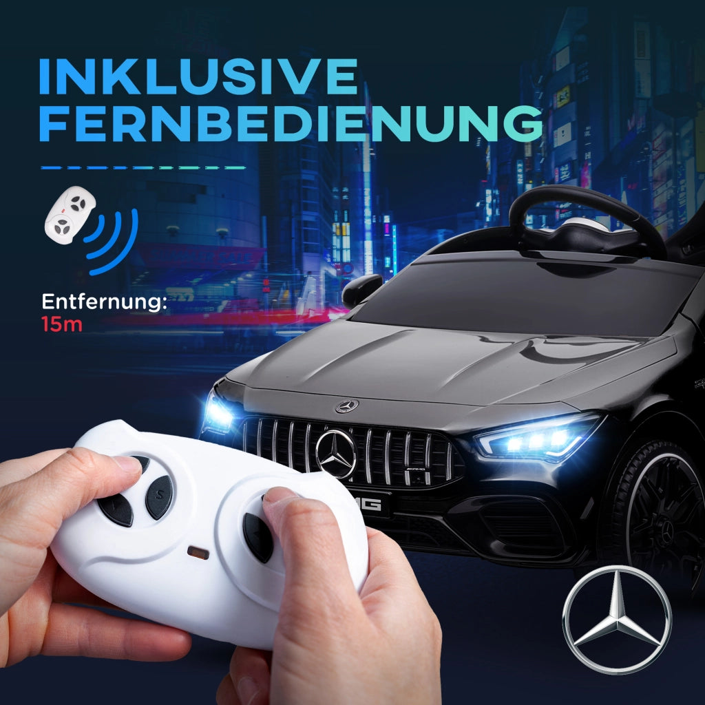 Auto elettrica per bambini telecomandata ¨C Minimal ¨C Nero