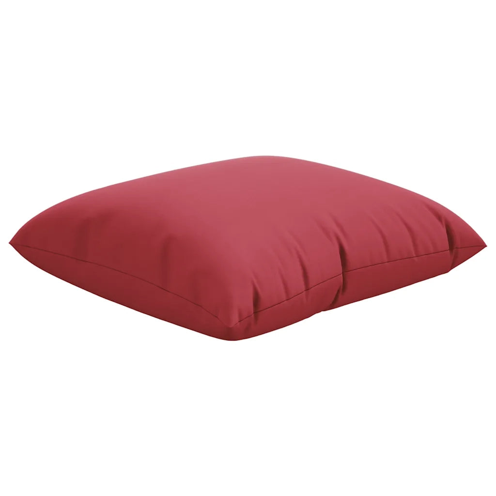 Cuscini per divano 4 pz colore Rosso Vino 60x60 cm in Tessuto 377793