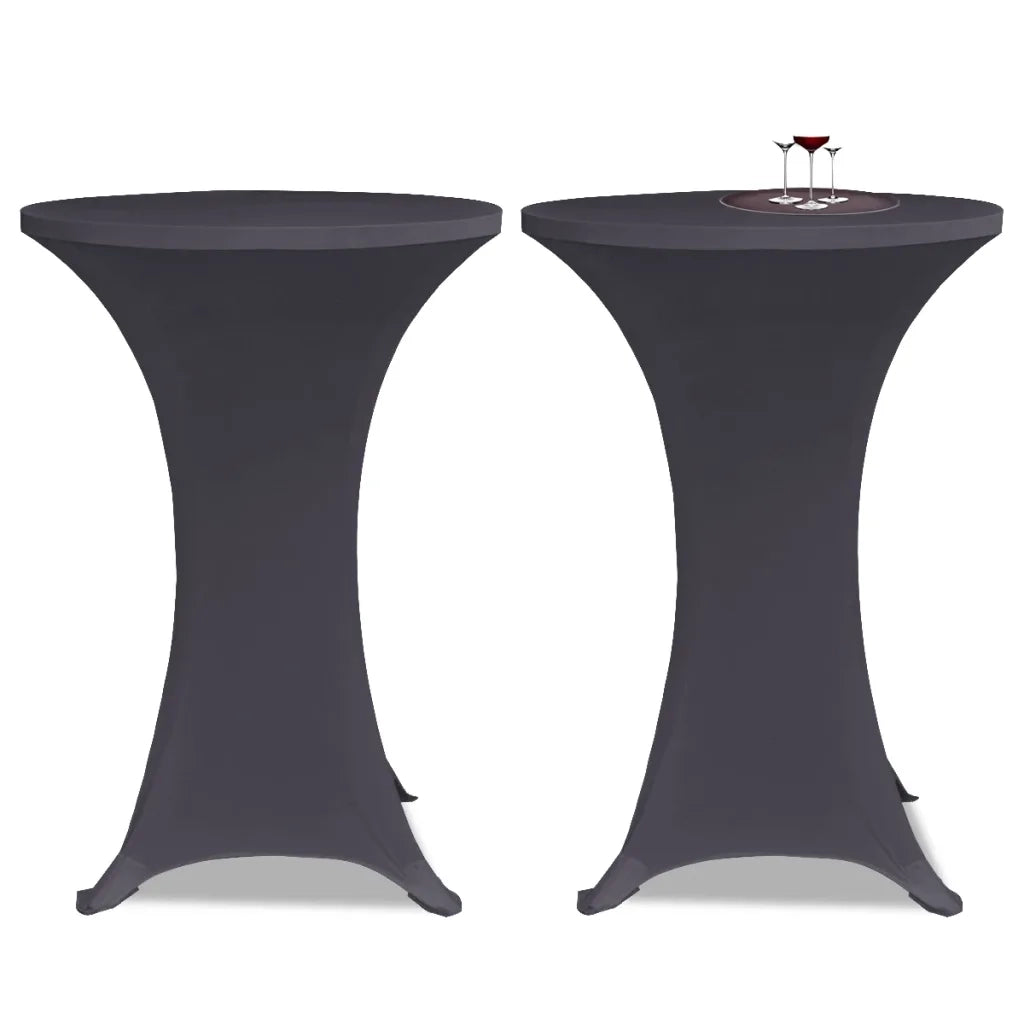 Copertura Elastica per Tavolo 70 cm Antracite 2 pz CFW6583901