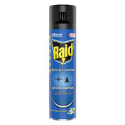 INSETTICIDA SPRAY 'MOSCHE E ZANZARE PLUS' ml 400  - RAID