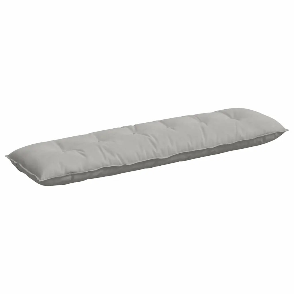 Cuscino per Schiena | Cuscino dorsale Grigio chiaro 180 x 50 cm