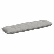 Cuscino per Schiena | Cuscino dorsale Grigio chiaro 180 x 50 cm