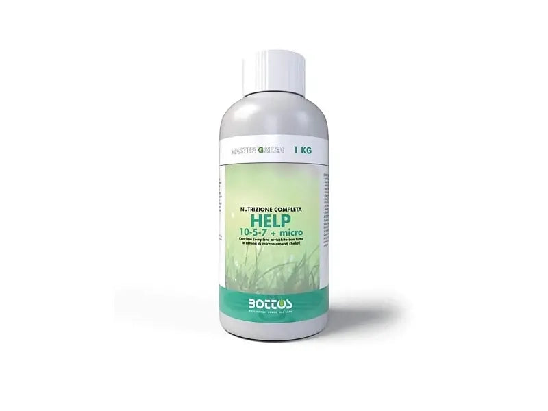 Bottos Help 10-5-7 + Micro: Concime Liquido per Nutrizione Completa 1 Kg