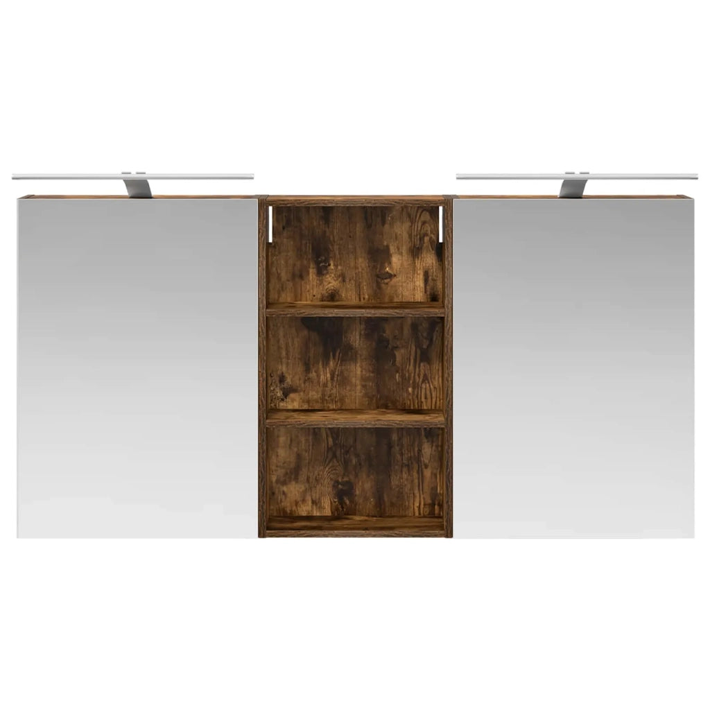 Set di Armadi da Bagno con lo scaffale 3 pcs 140 x 14,5 x 70 cm 3403788