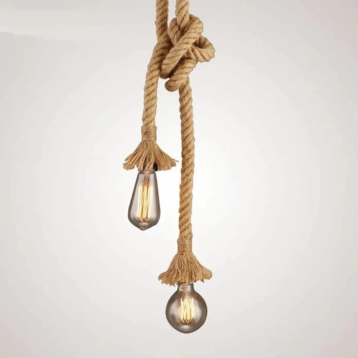 Lampada Da Soffitto Corda APP419-2CP