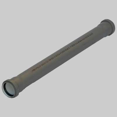 TUBO CON DUE BICCHIERI Ø 110 PP HTEM - mm 2000 - 4 pezzi - WAVIN