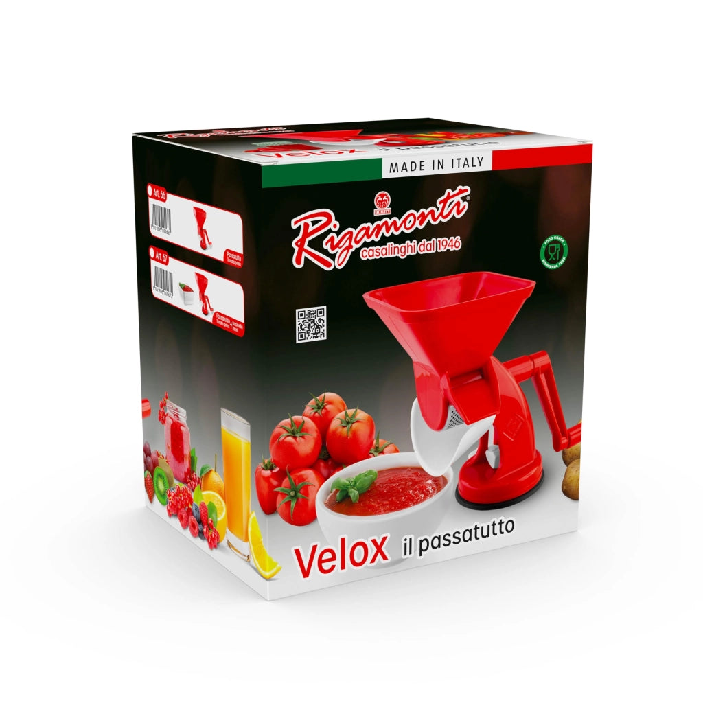 Passapomodoro a Mano Velox Rigamonti