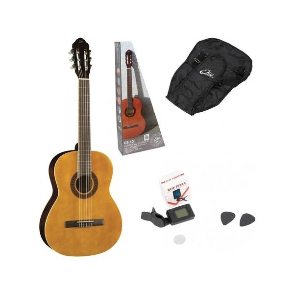 Chitarra classica eko serie studio cs 10 kit natural - 8033675656311